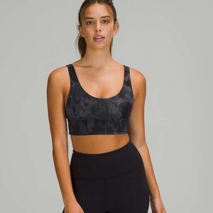 Lululemon Black Tie-Dye Sports Bra
